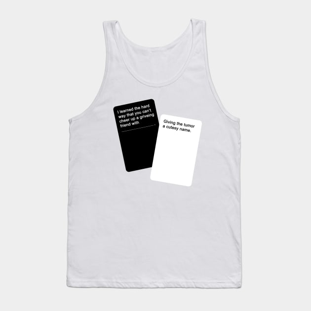 Cards Against Humanity Tank Top by honeydesigns